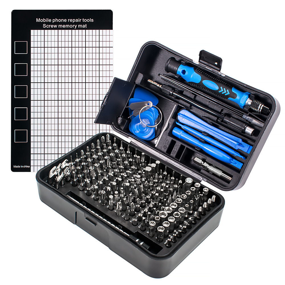 170個入り、高精度ドライバーセット。CRV合金鋼製、磁石付 - Electronics Repair Tools のレビューと価格