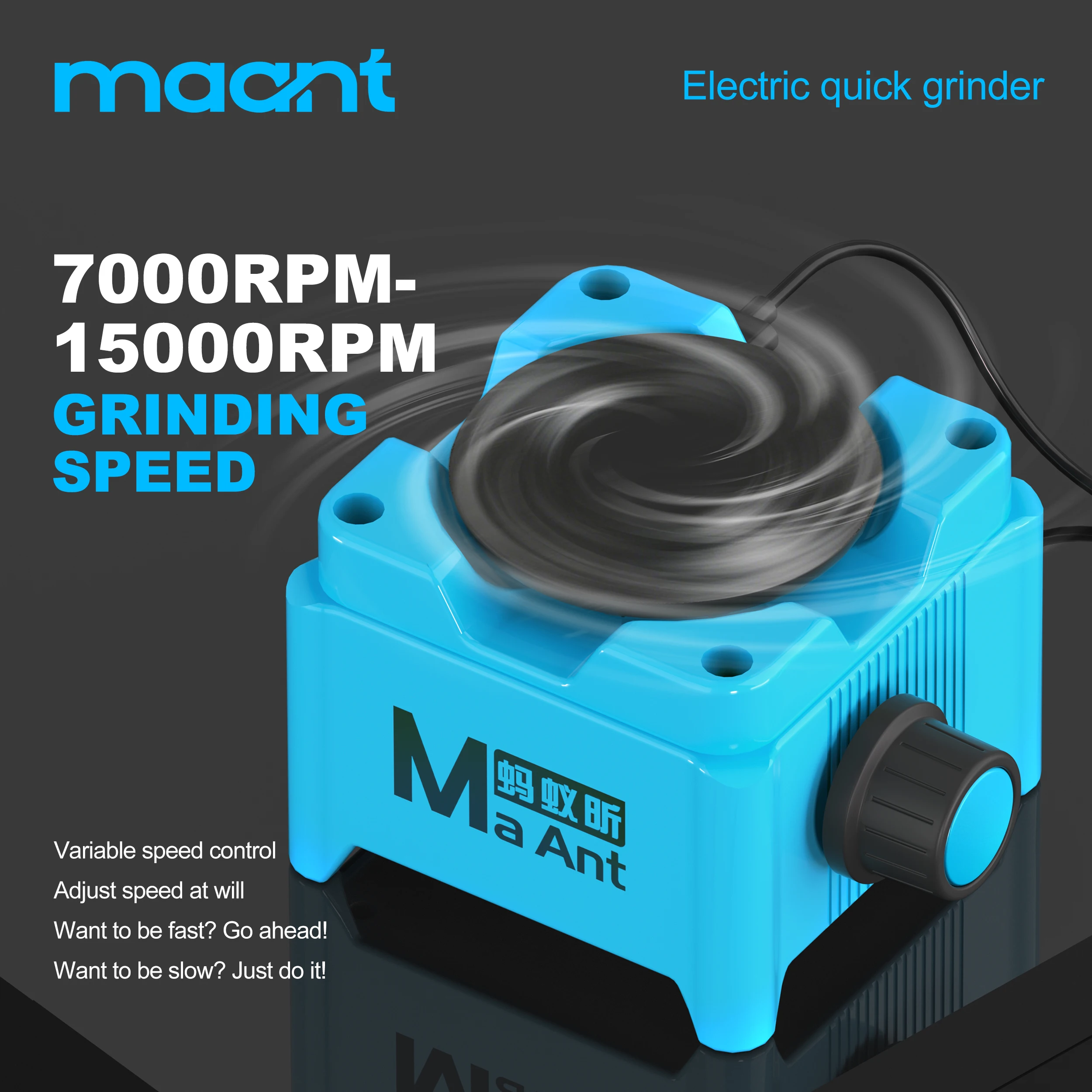 MaAnt KM1 電気グラインダー。7000～15000回 - Electronics Repair Tools のレビューと価格
