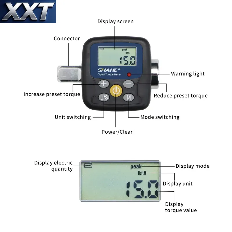 XXT Shahe デジタルトルクレンチアダプター 電子トル - Electronics Repair Tools のレビューと価格